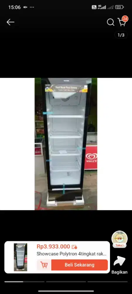 POLYTRON SHOWCASE 230 LITER SCN 237