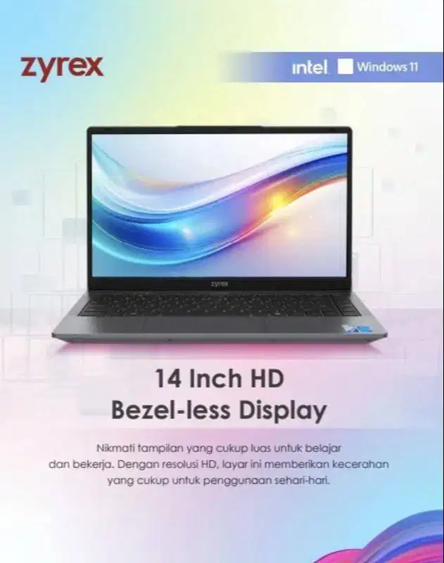 Laptop Zyrex LifeBook N4020/8GB/128GB eMMC/Windows 11 Ori
