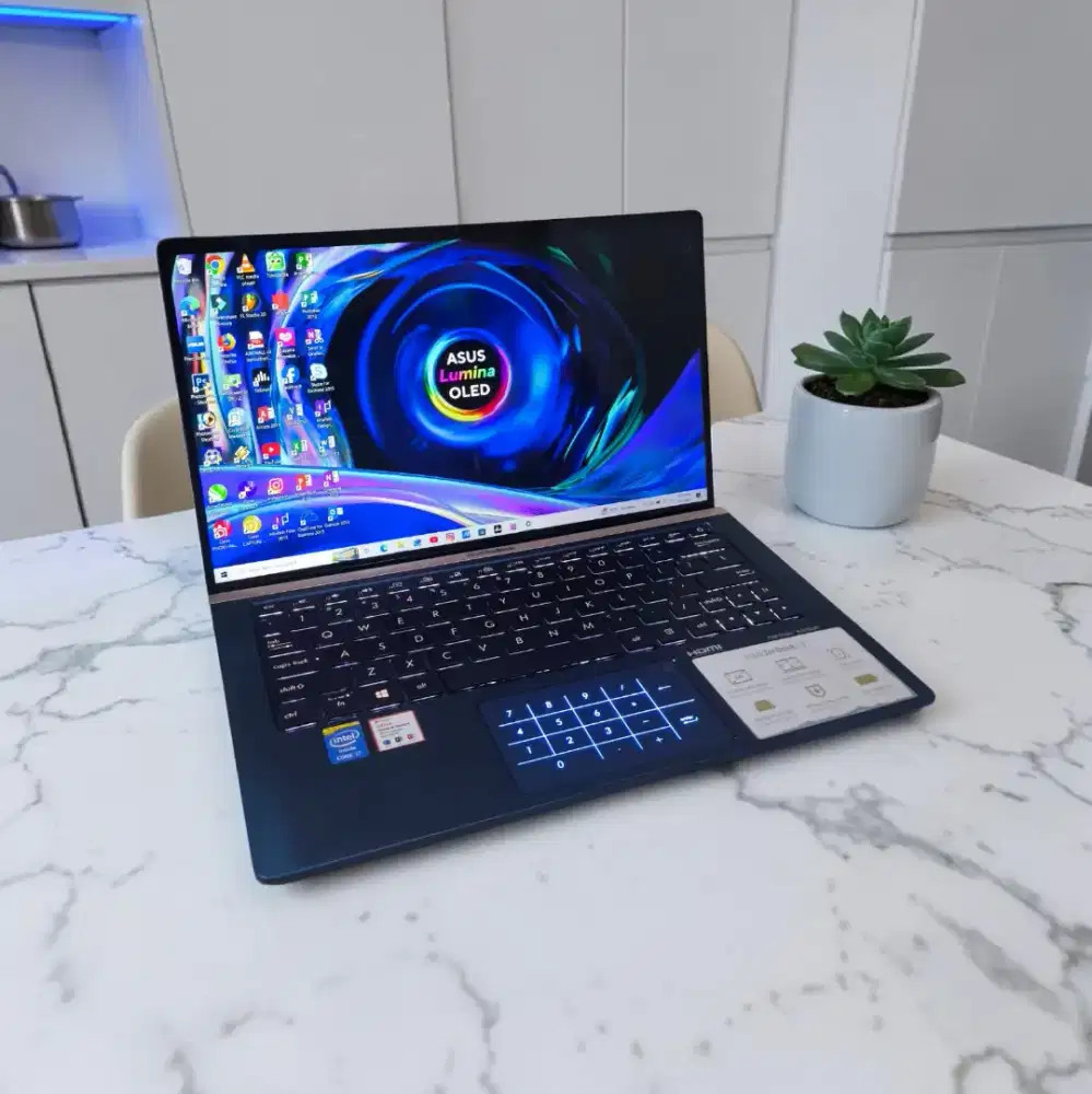 Laptop Design Slim ASUS ZENBOOK Ux33 Core i7 Ram 16/512gb Ssd Dual Vga