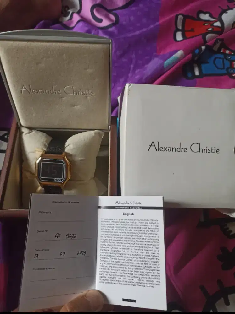 Jam Tangan Alexandre Christie AC 9222