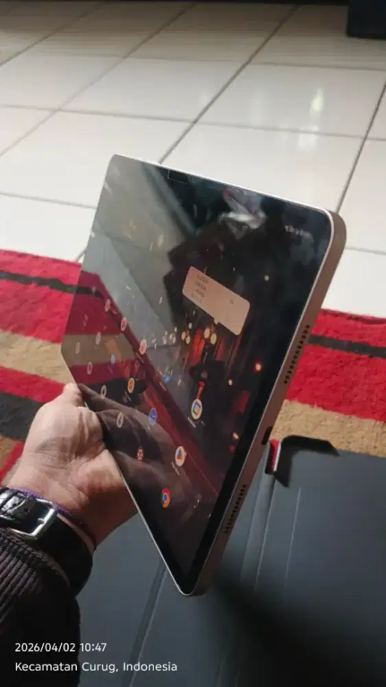 Tablet infinix Xpad 20 pro 8+8/256 fullset layar 12inc