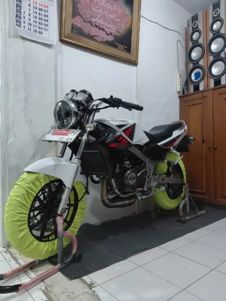 Dijual ninja R 2013 albino