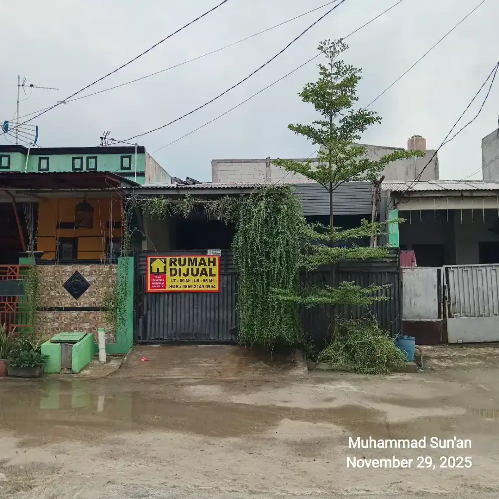 JUAL SEGERA RUMAH NYAMAN MURAH SHM.  NEGO -BU