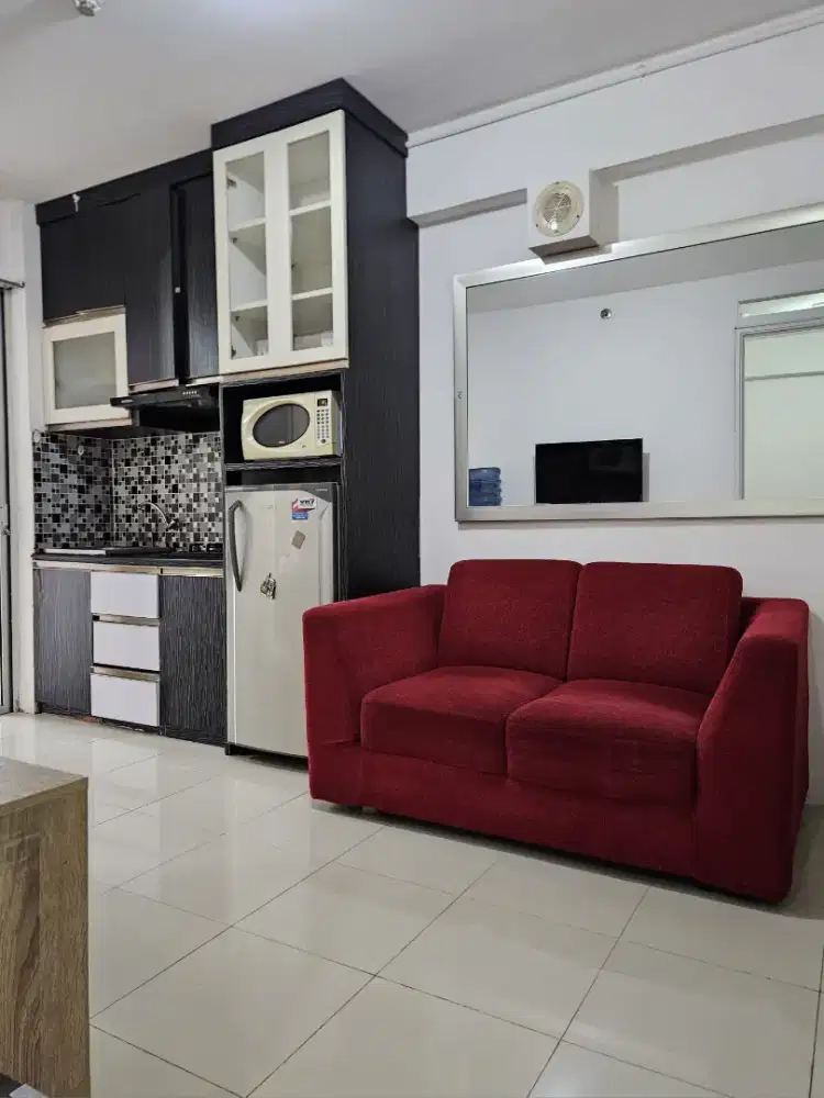 (Owner) Apt Bassura City 2BR Full Furnished Lt.29 View Bagus Siap Huni