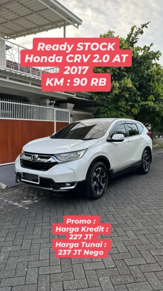 Honda CRV 2.0 AT 2017 ( 5 Seat )