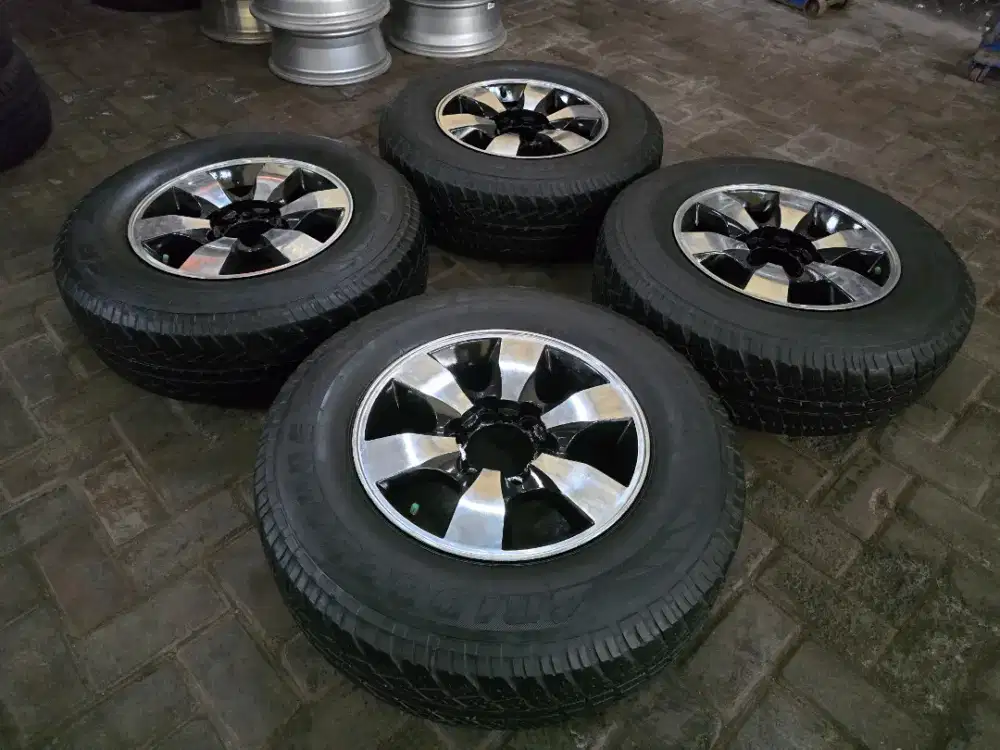 Velg Ban 88% Ori Fortuner R16 Hilux Everest Ranger Blazer Terano MUX