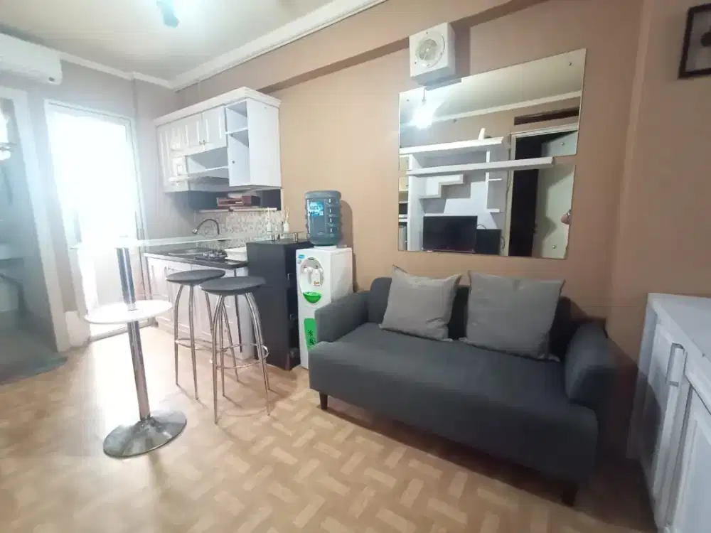 Disewakan apt bassura 2 BR furnish 6 bln murah sdh free ipl