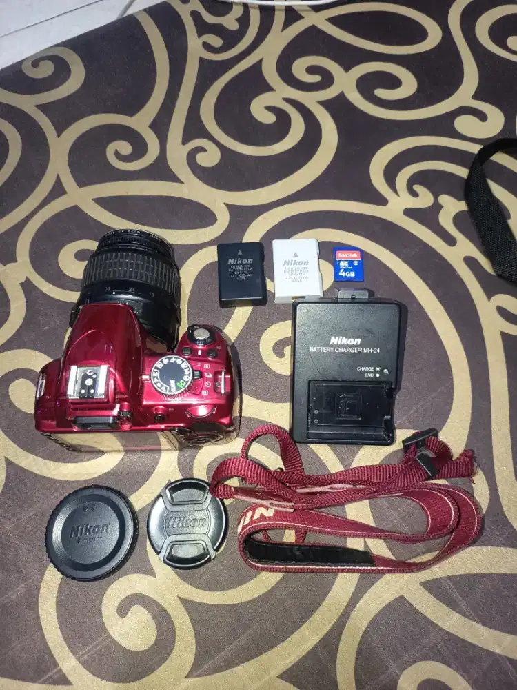 Nikon D3100 Red Edition
