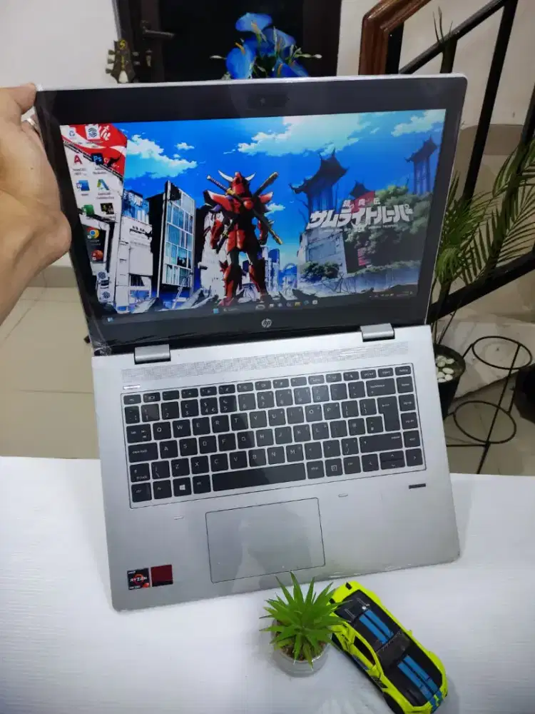 Laptop Design HP Probook Ryzen 7 Ram 8/256gb Ssd Siap Pakai COD