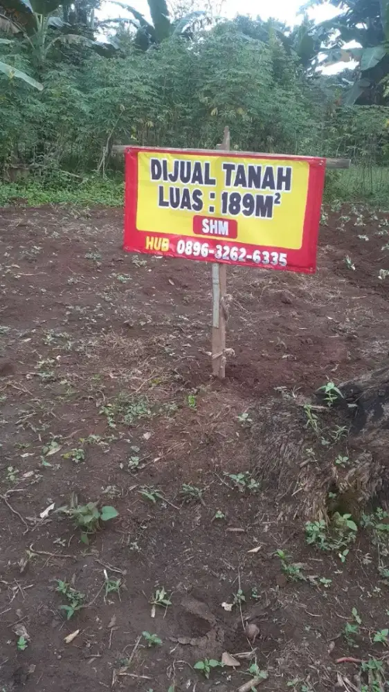 Tanah Kavling tengah pemukiman penduduk
