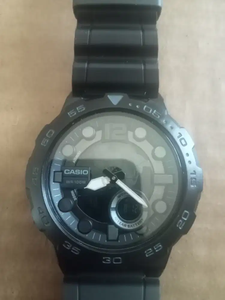 Jam tangan Casio AEQ 100 W original garansi