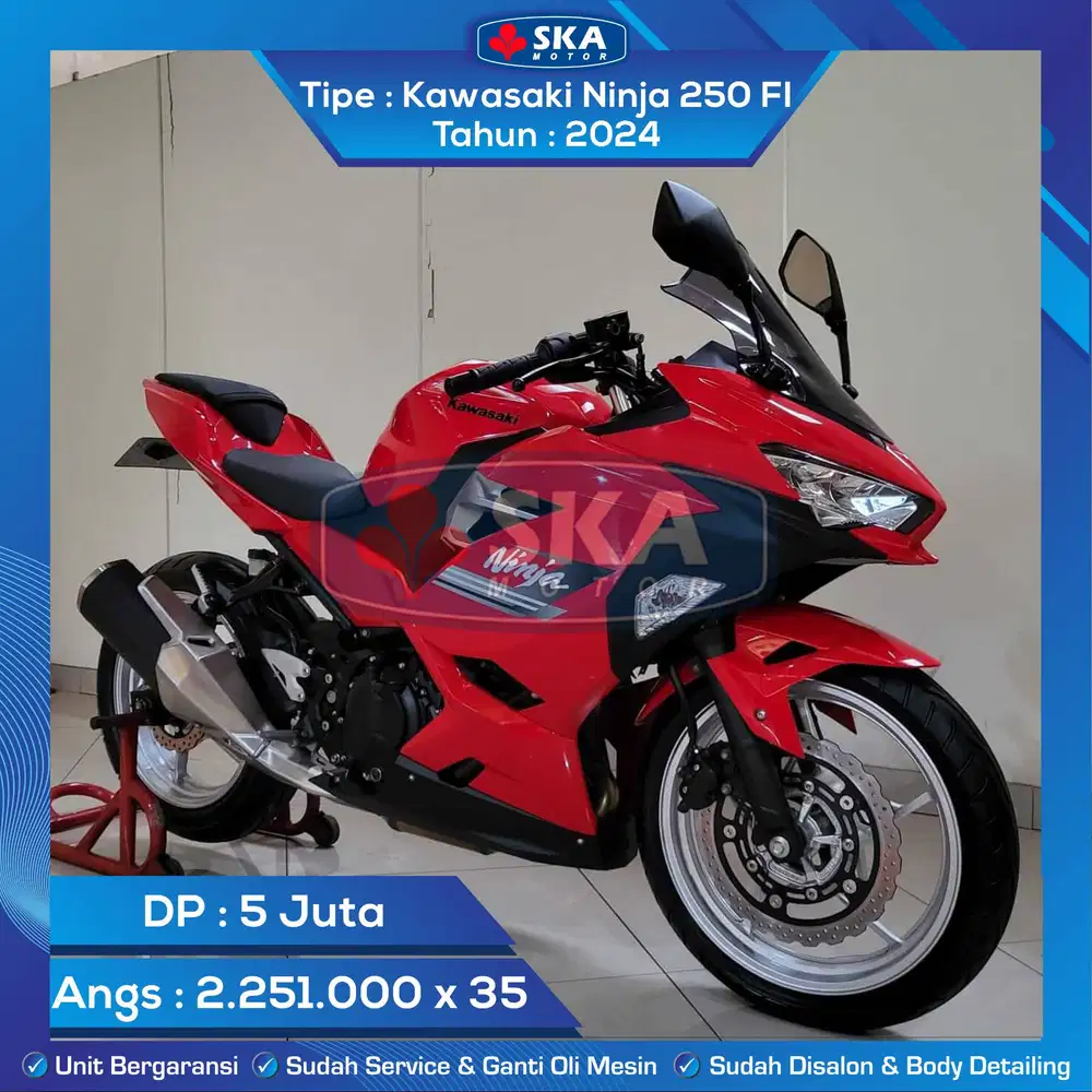 Kawasaki Ninja 250 FI Tahun 2024