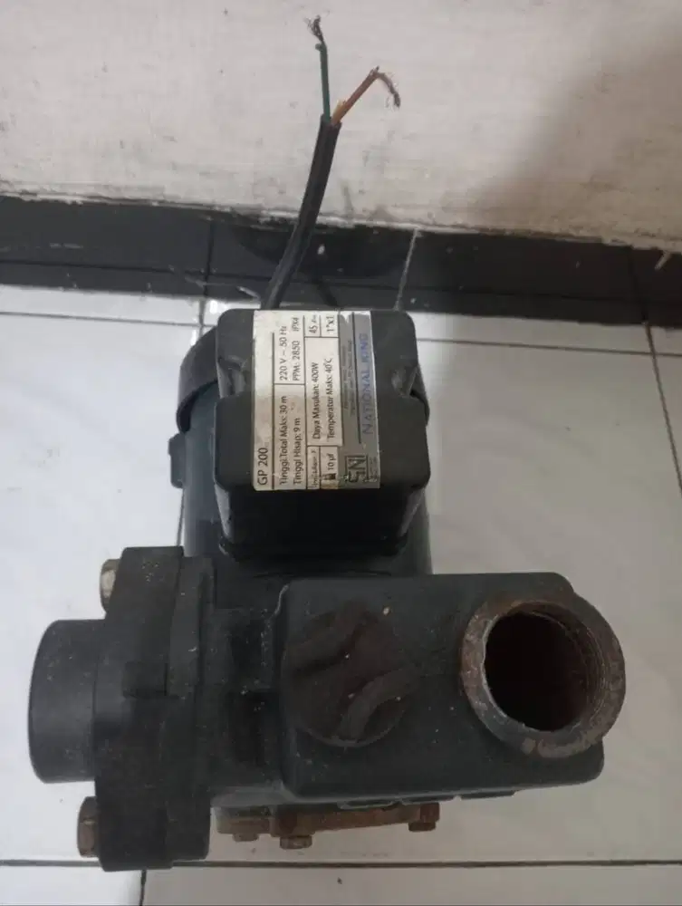 Pompa air merk National king 200 watt
