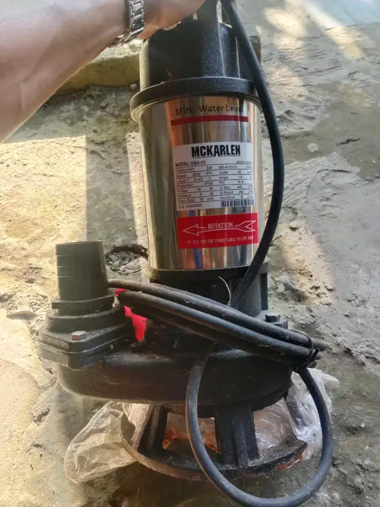 Pompa celup air kotor mckarlen dsk-10
