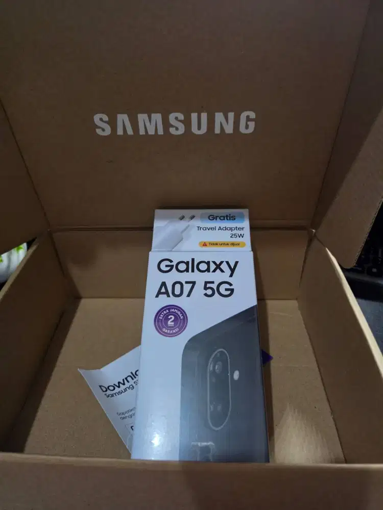 Samsung Galaxy A07 5G 6/128 Black – BNIB (Baru Segel)
