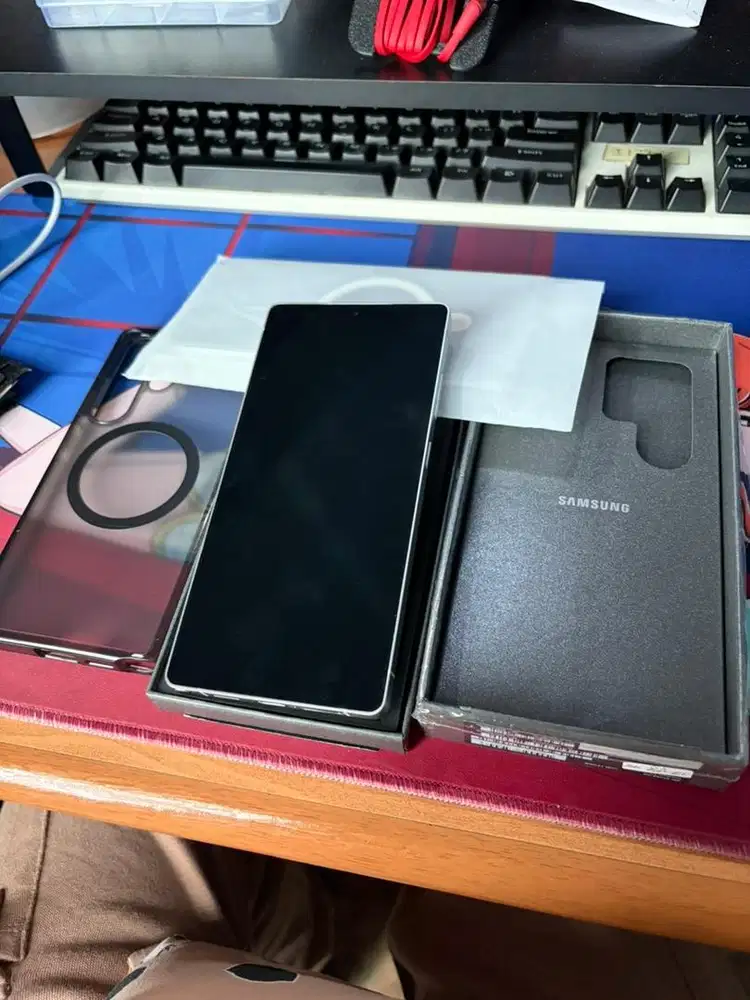 Samsung S25 Ultra 512 Titanium Blue Bekas Bonus 2 Case