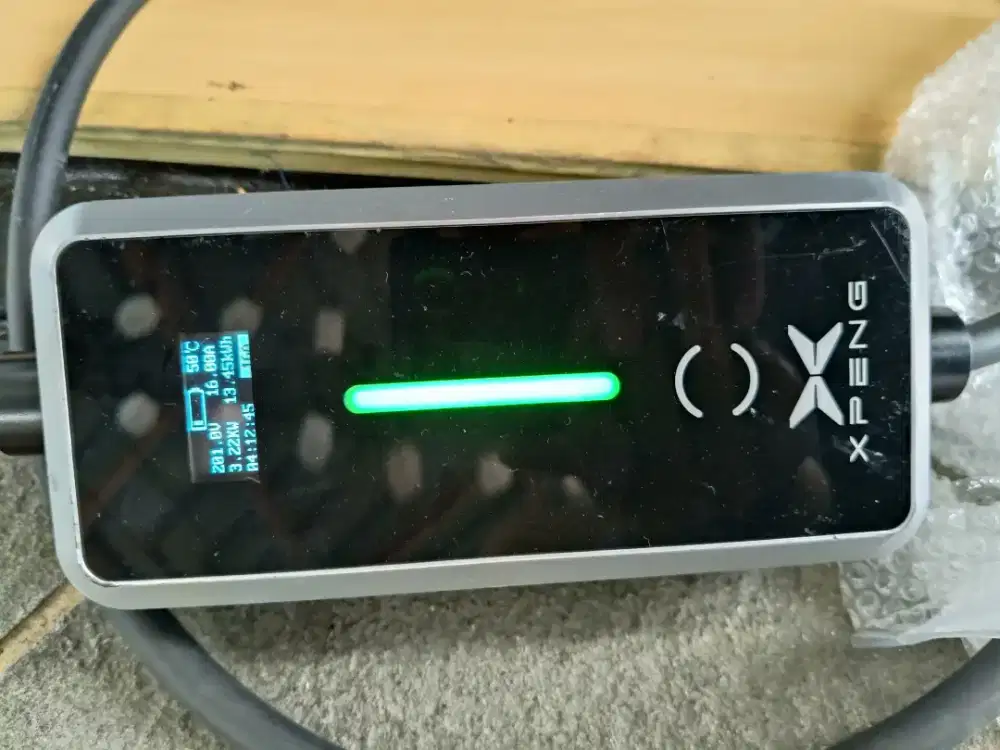 Portable Charger Mobil Listrik Ampere Kecil Kabel Tebal 5meter