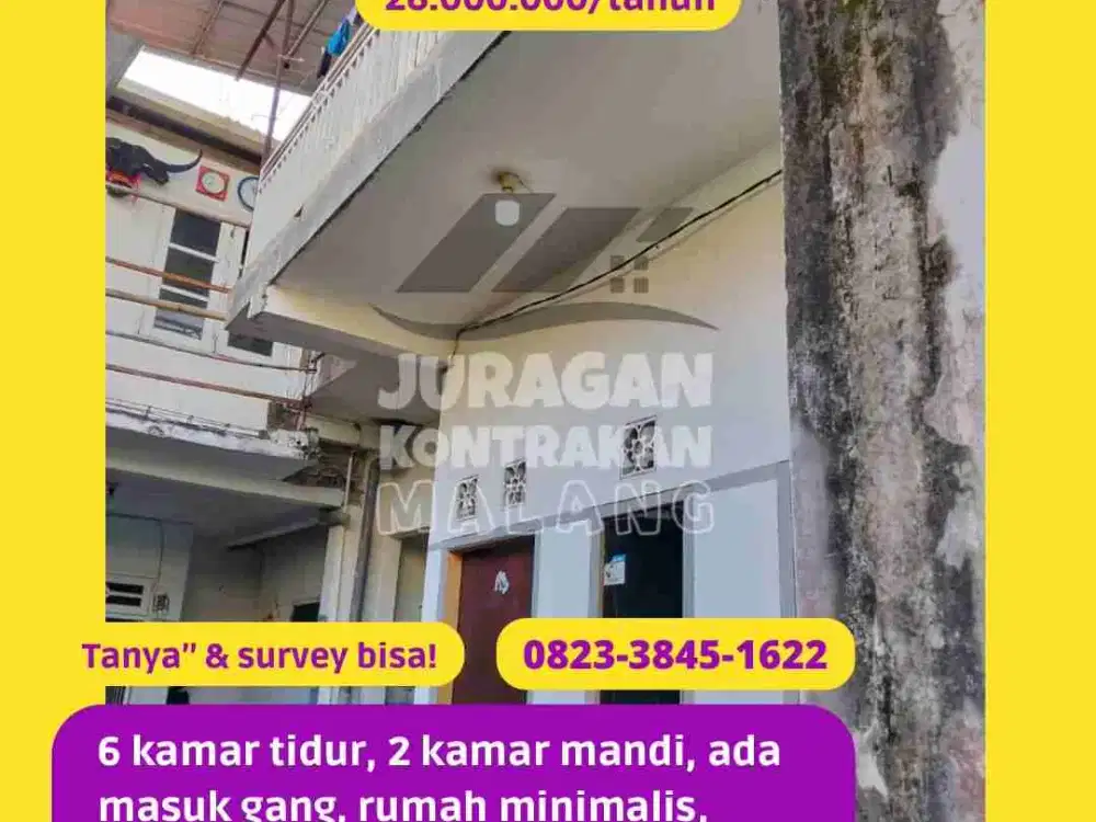 6 Kamar Kontrakan Malang strategis Dekat Kampus