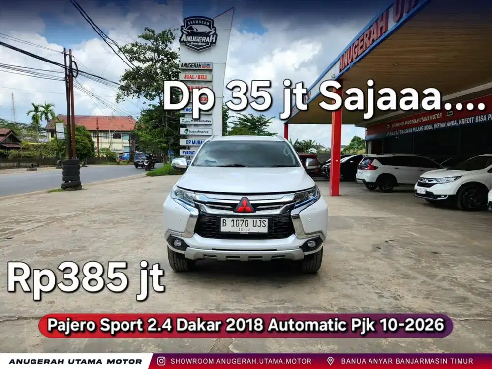 Dp35jt Pajero Sport Dakar 2018 Automatic