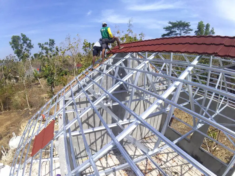 Pilih Baja Ringan BIMA TRUSS Pasti ATAP Rumah Anda Kuat
