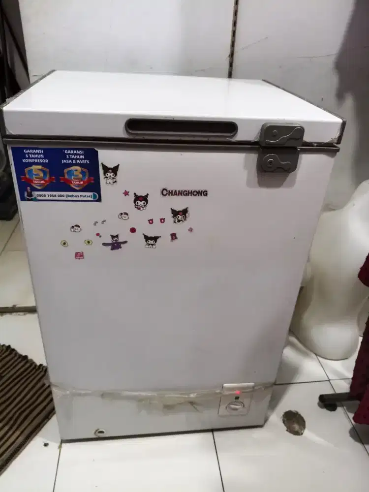 Jual frezeer merk changhong