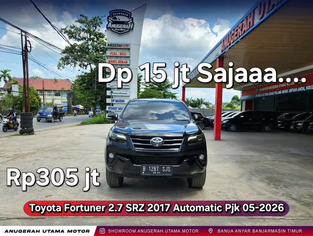 Dp15jt Fortuner SRZ 2017 Automatic