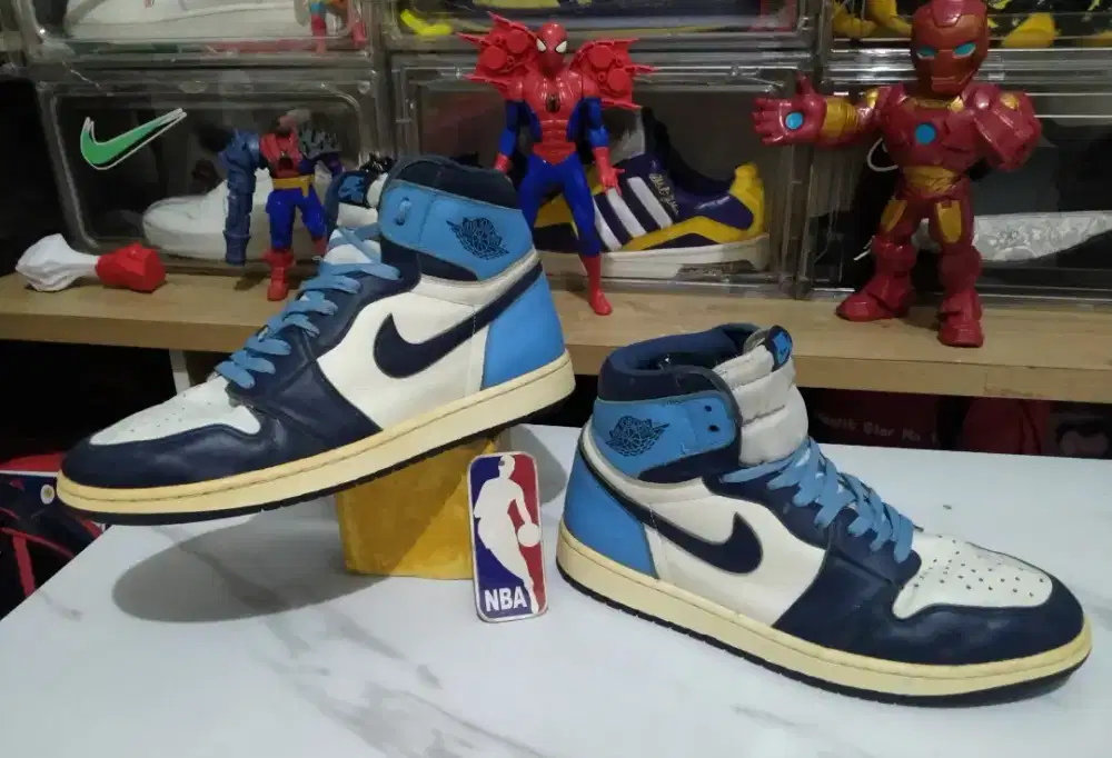 Nike Air Jordan AJ1 Blue Obsidian size 45