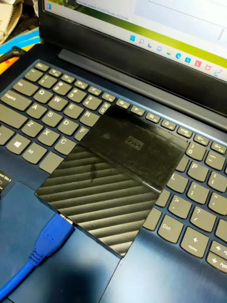 Dijual hardisk External ORI MERK WD barang siap pakai Sentinel 100%