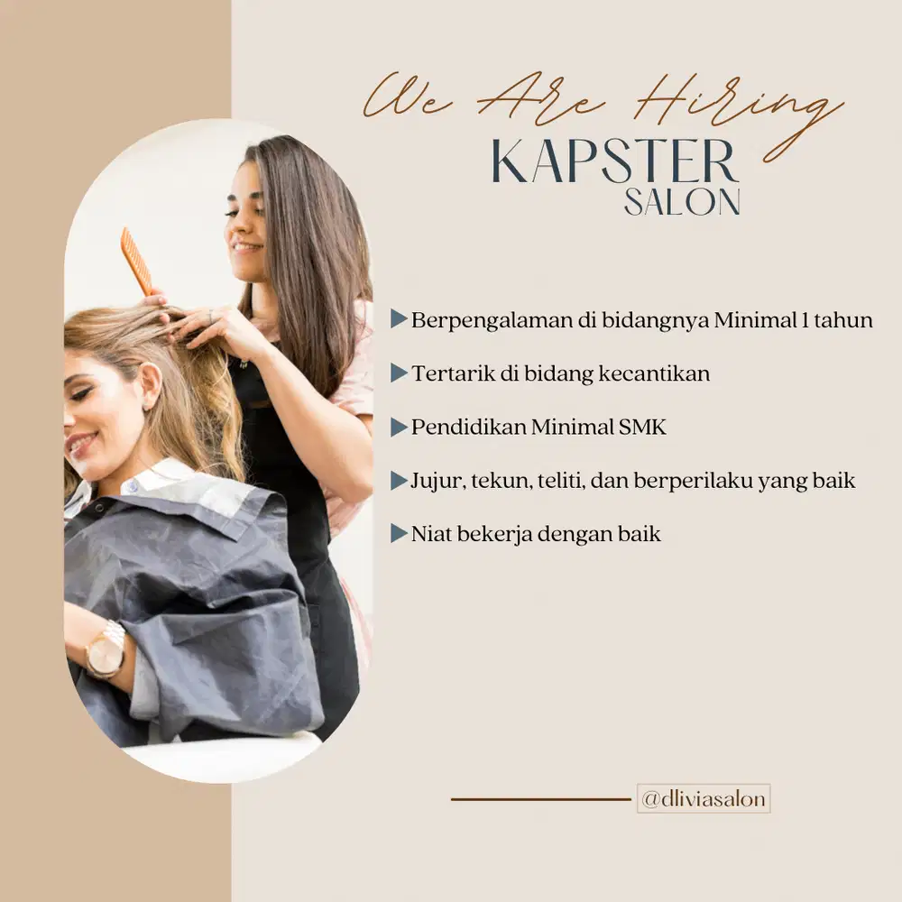 HAIRDRESSER / KAPSTER SALON KHUSUS WANITA