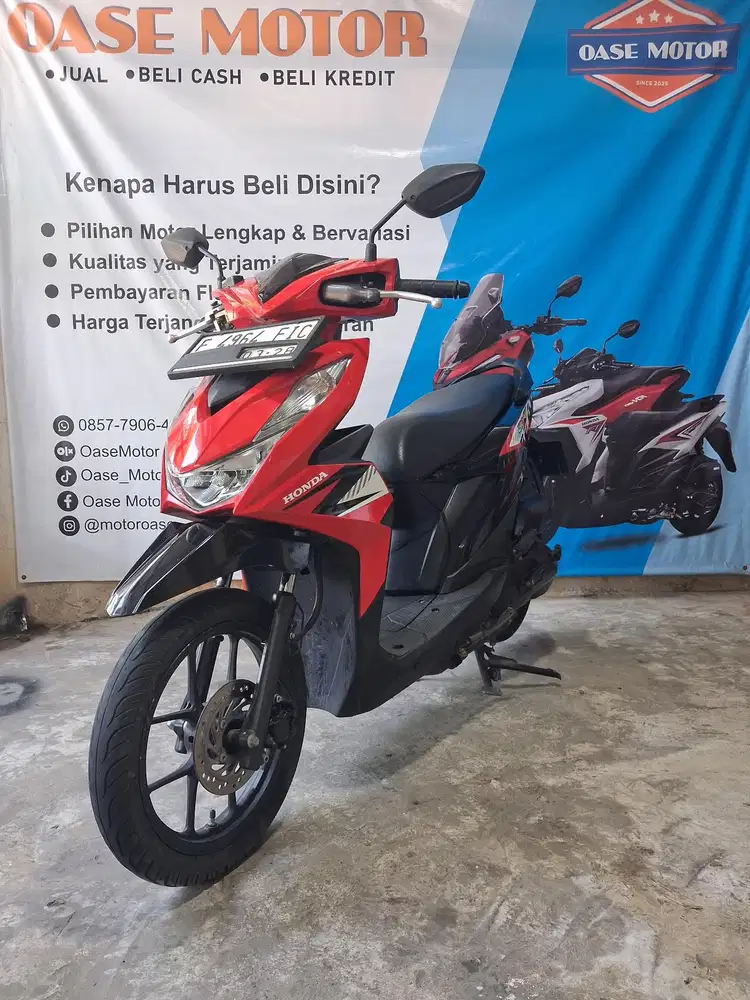 (A) Honda Beat Cbs Fi Tahun 2023 KM LOW 14RB