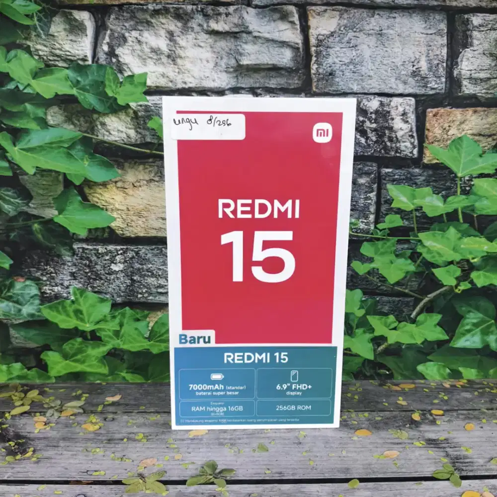 REDMI 15 8/256 DISKON 100 RIBU