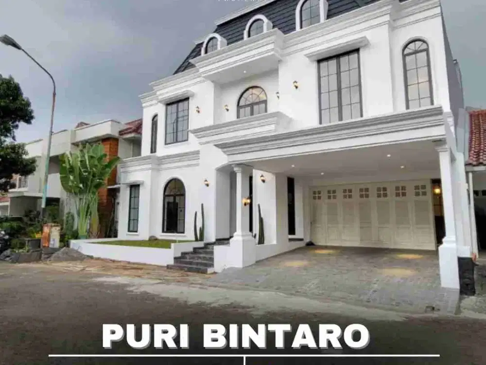 Dijual rumah tipe american classic siap huni di  Kasuari Bintaro