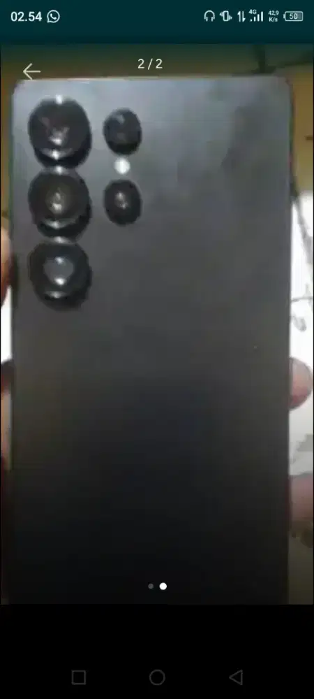 Samsung s25 ultra hdc ram 12 GB hp aja batangan no minus