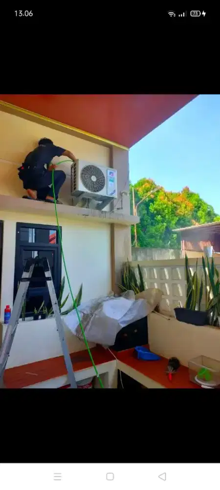 Jasa servis AC kulkas mesin cuci kompa air dll bergaransi