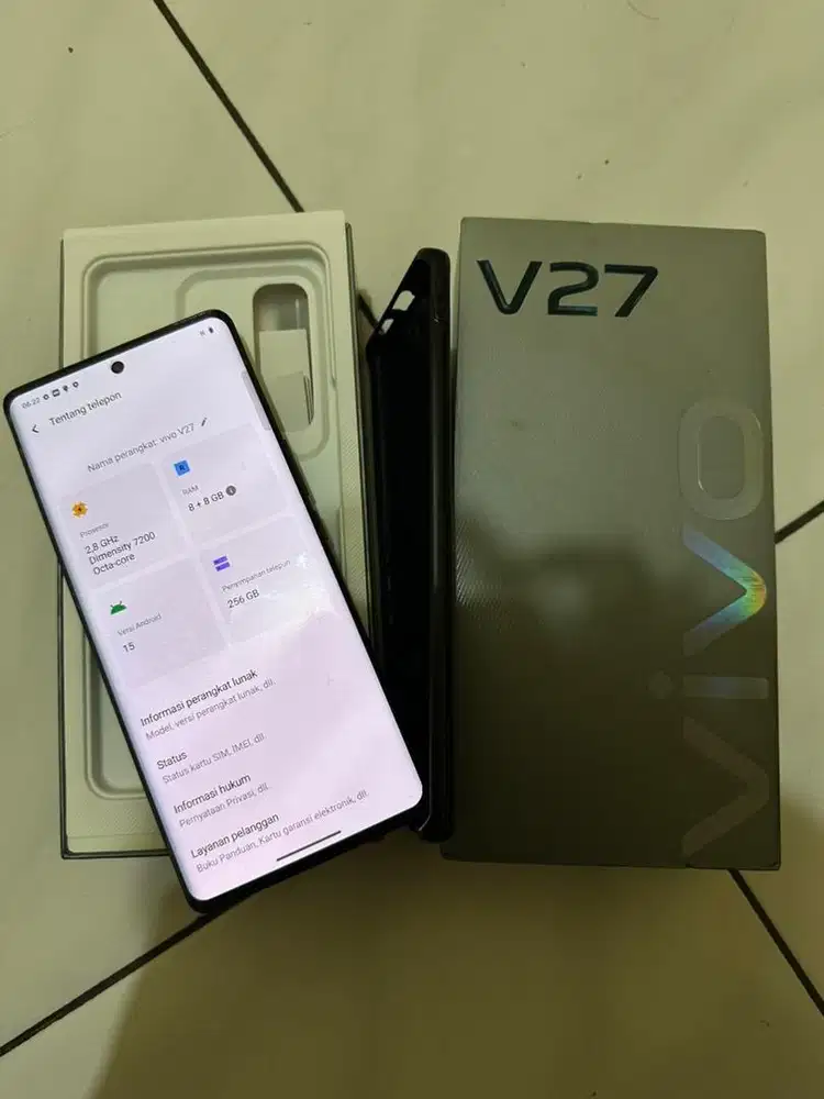 vivo v27 8/256 fulset bsa tt