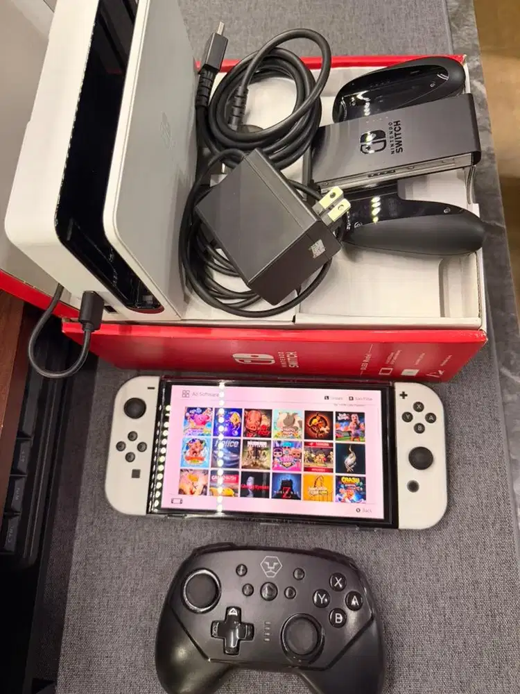 nintendo switch oled full games