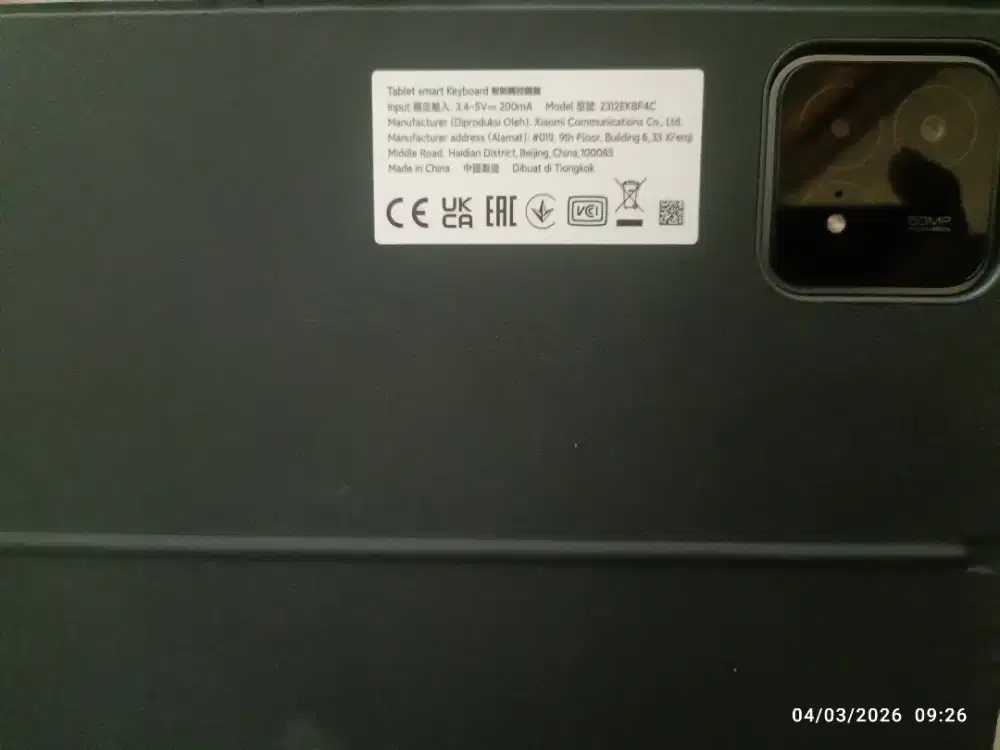 Xiaomi Pad 6S Pro 12 inch + Keyboard Ori