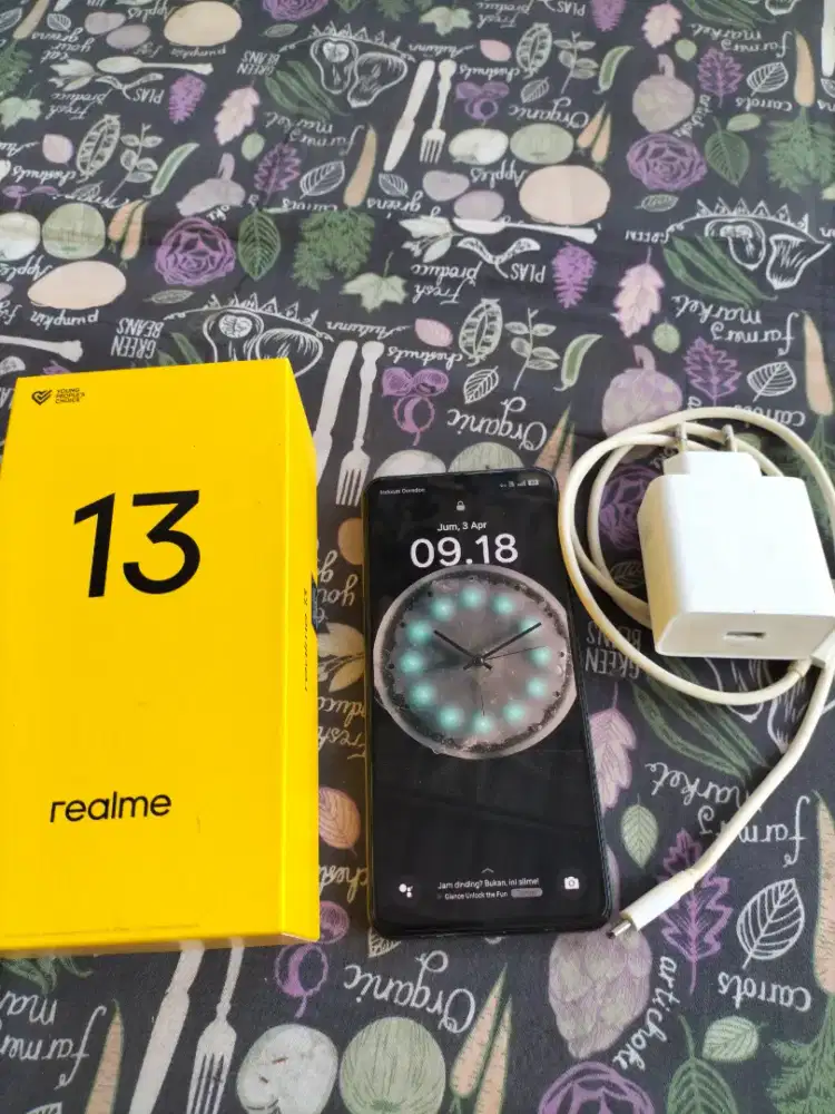 Realme 13 4G 8/128 Fullset Mulus