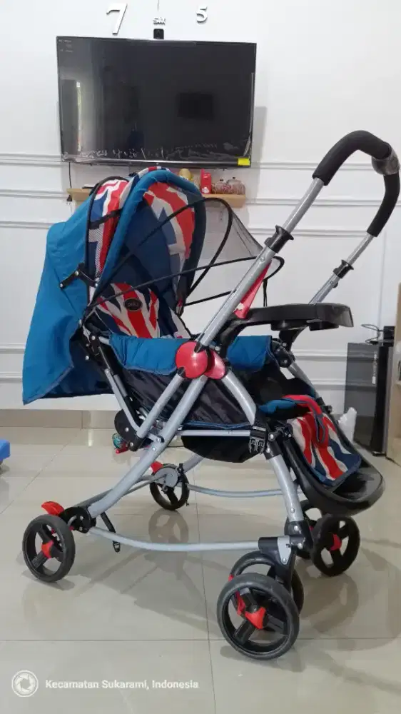Stroller Pliko Bersih Captain america