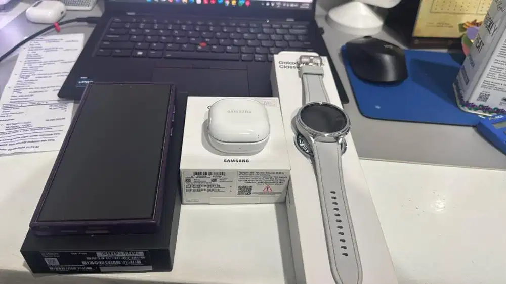 Samsung S24 Ultra 12/512 +Galaxy Buds FE +Galaxy Watch 6 Classic 47mm