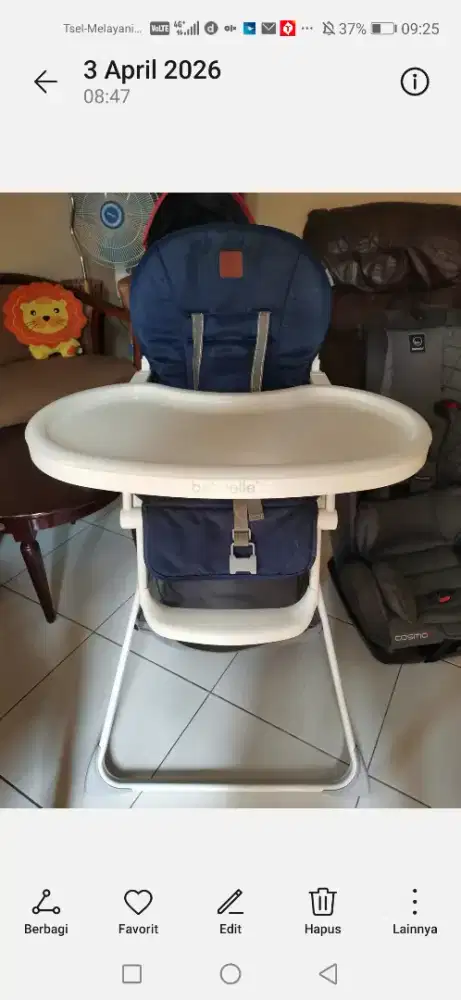 Dijual baby seat, baby car seat dan travel stroler kondisi bekas bagus