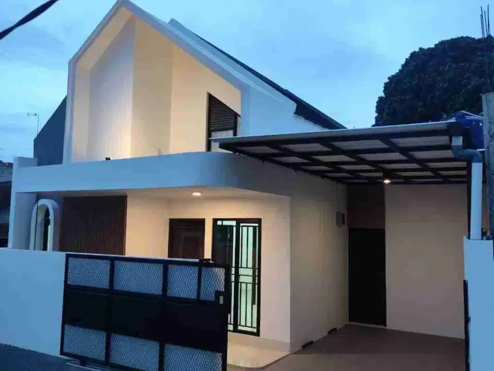 Rumah Minimalis Modern di Ujungberung Kodya Bandung LT 80 Harga Start 670 Juta