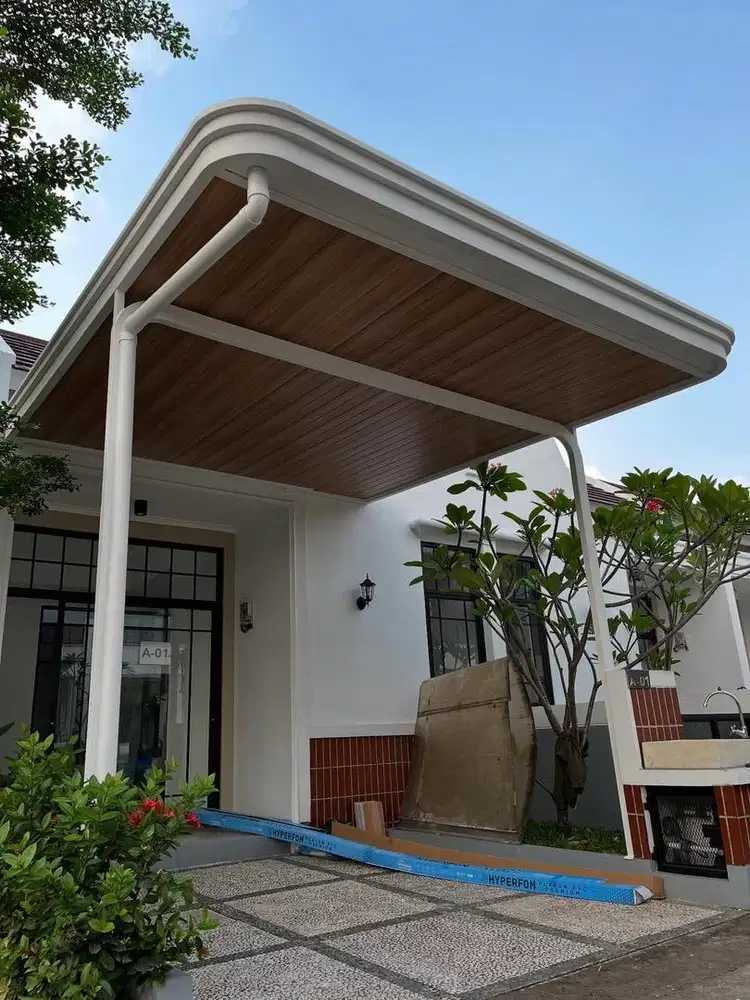 pemasangan kanopi minimalis