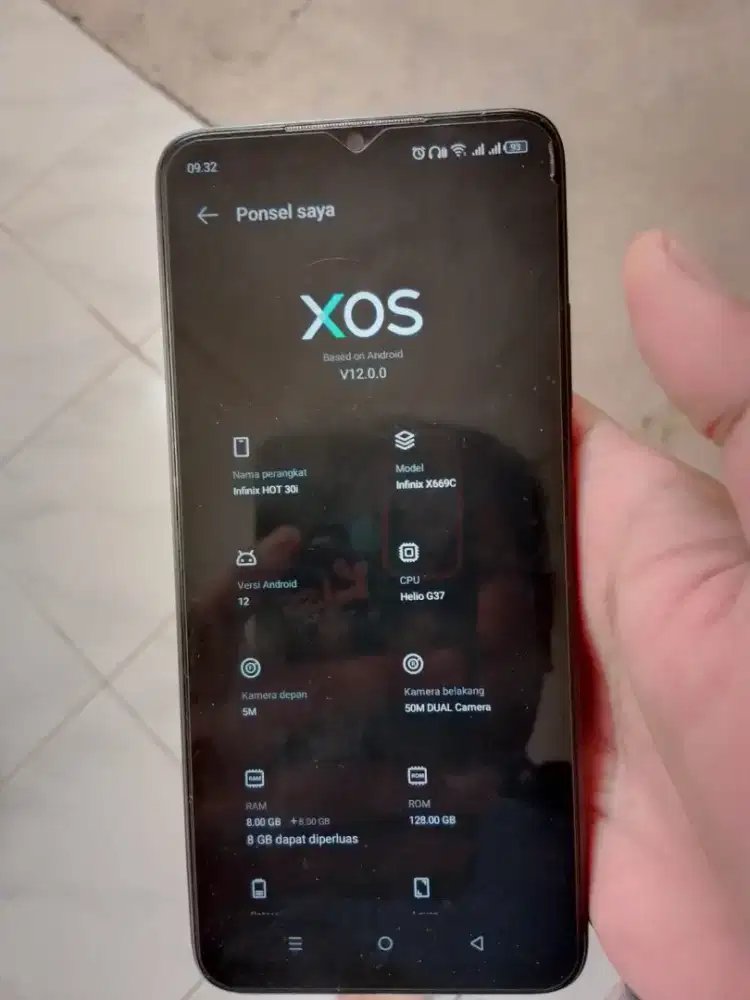 infinix hot 30i ram 8/128