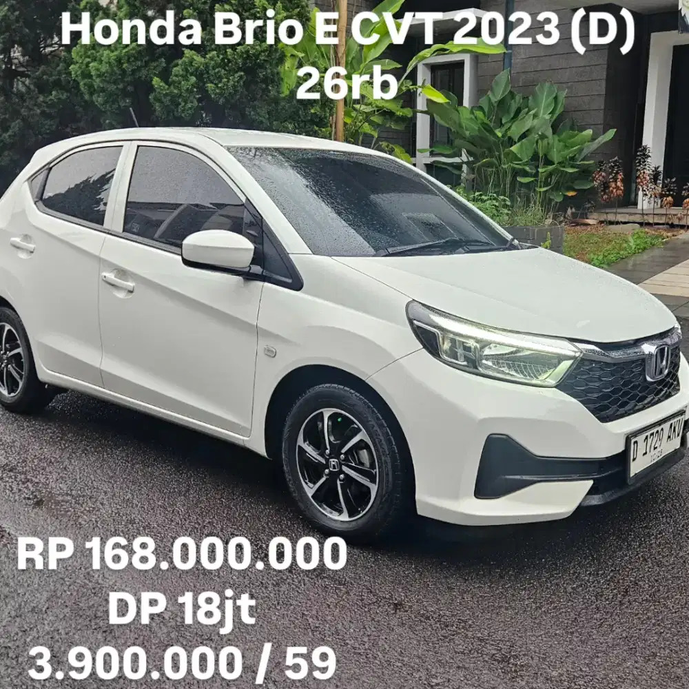 Antik KM 20rb.. Honda Brio E CVT 2023 (D)