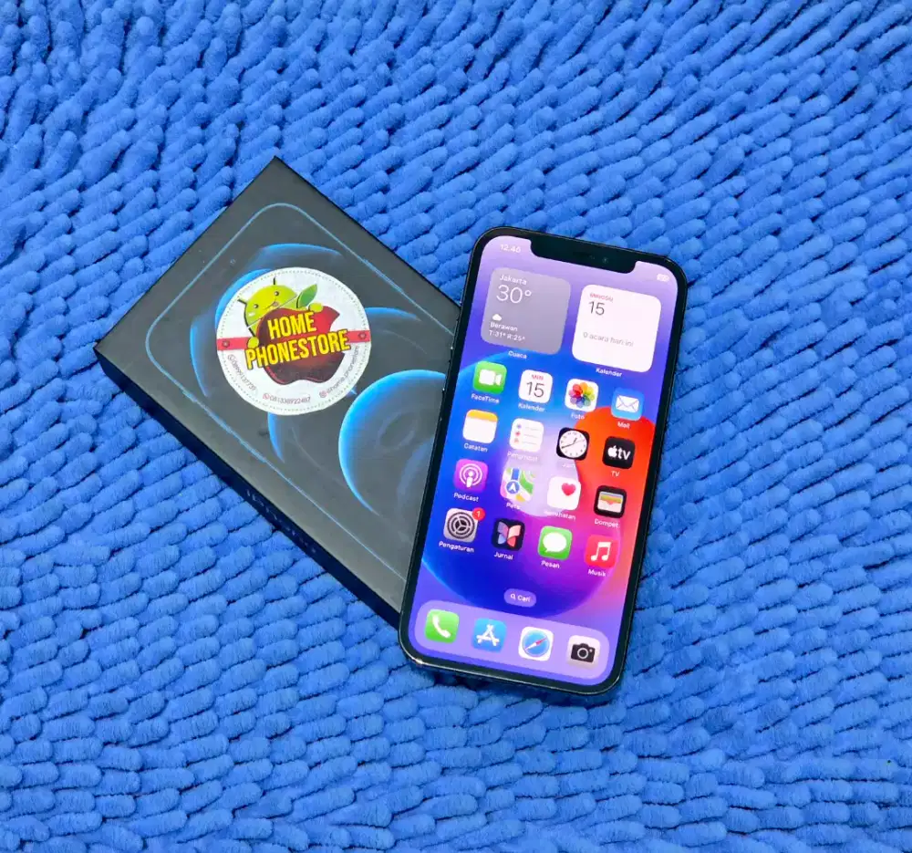 IPhone 12 Pro 256Gb Resmi Indo Berkualitas
