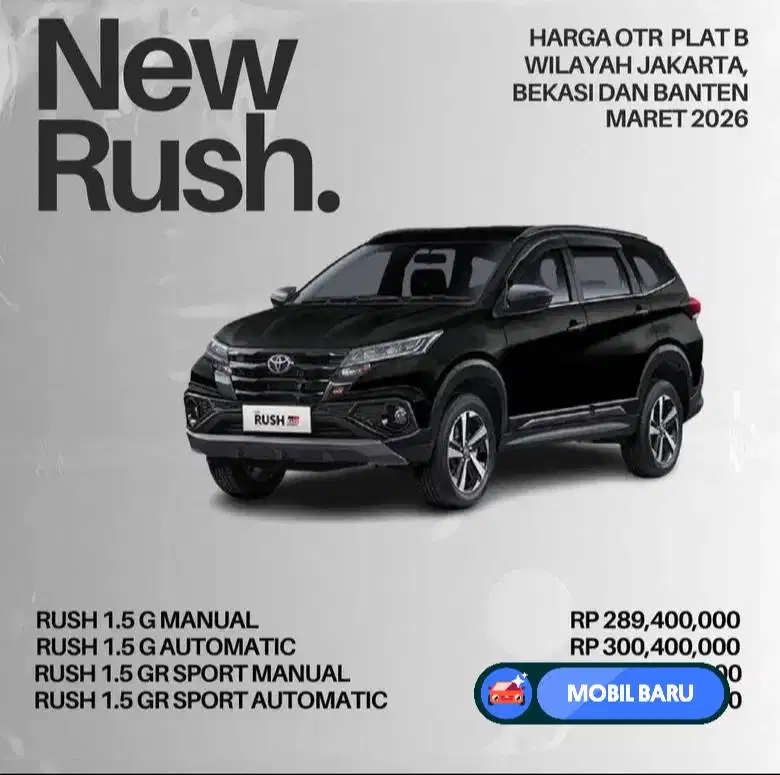 [Mobil Baru] Promo TOYOTA 2026 AprilVanganza welcome back