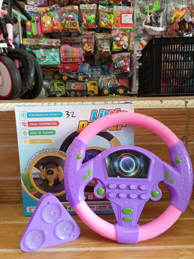 mainan anak stiir mobil baterai