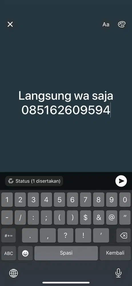 Di cari staff wanita