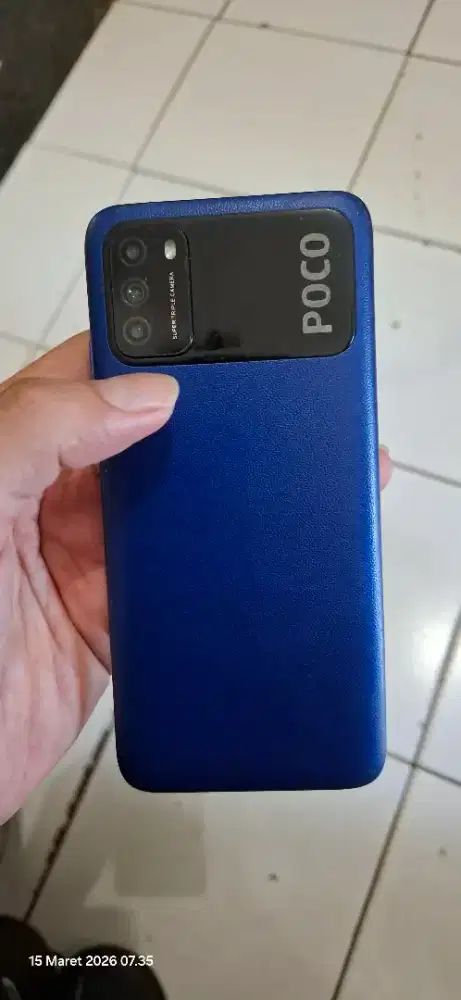 Jual POCO M3 6/128 biru